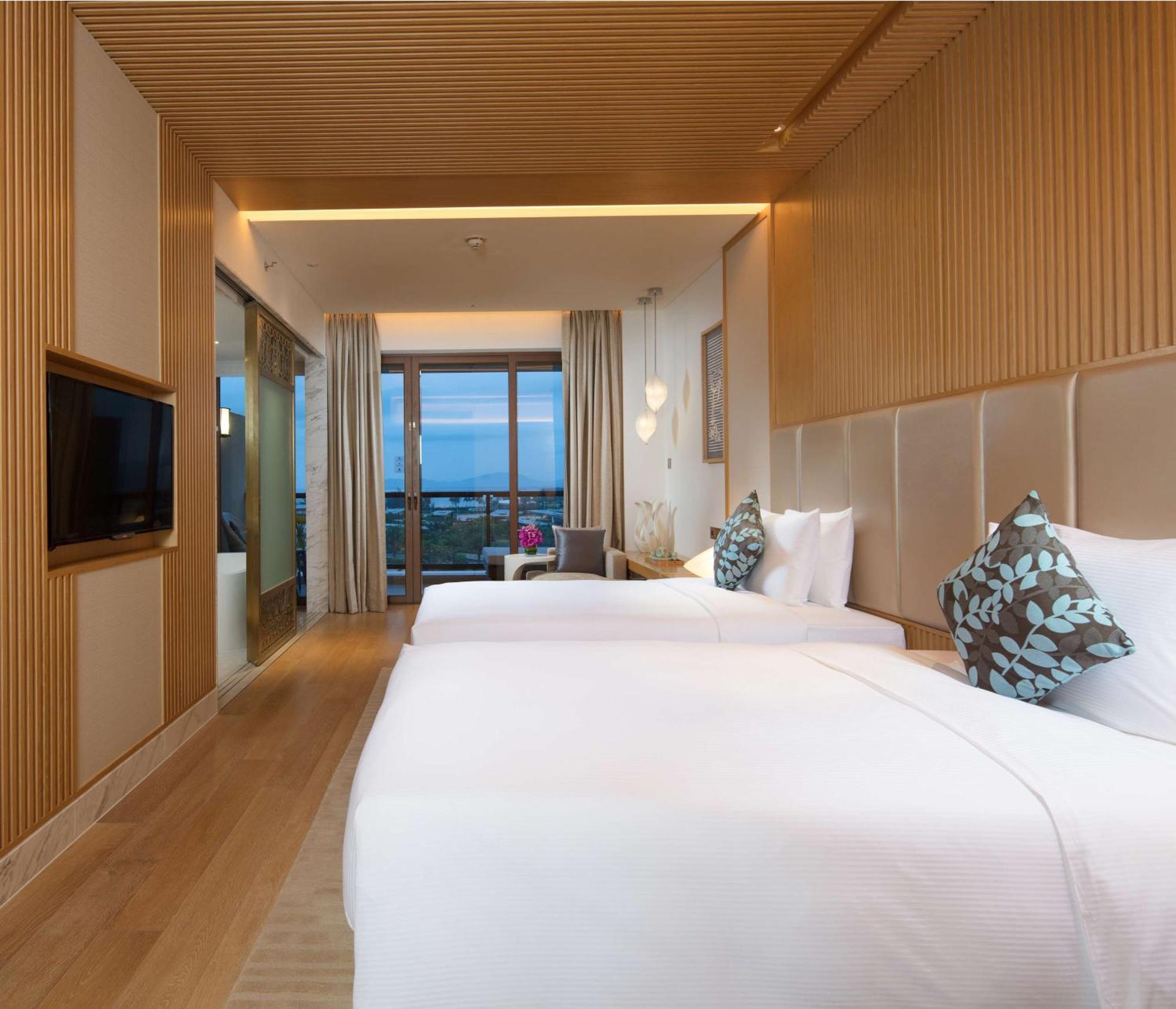 Thousand Cranes Sanya Yazhou Bay Int'L Exchange Centre,Curio By Hilton מראה חיצוני תמונה