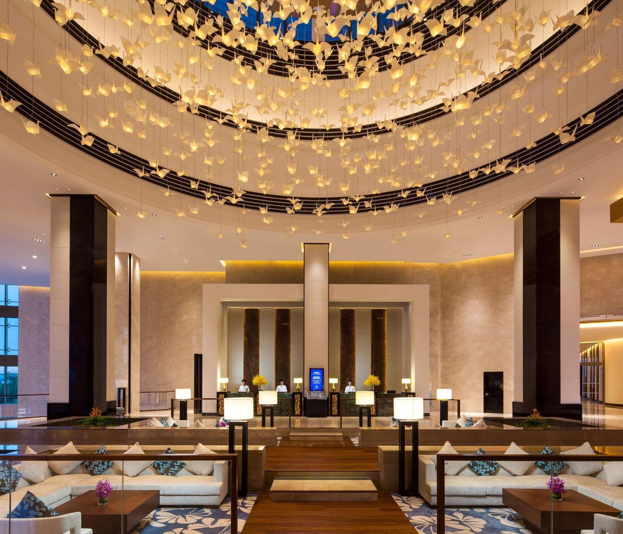 Thousand Cranes Sanya Yazhou Bay Int'L Exchange Centre,Curio By Hilton מראה חיצוני תמונה