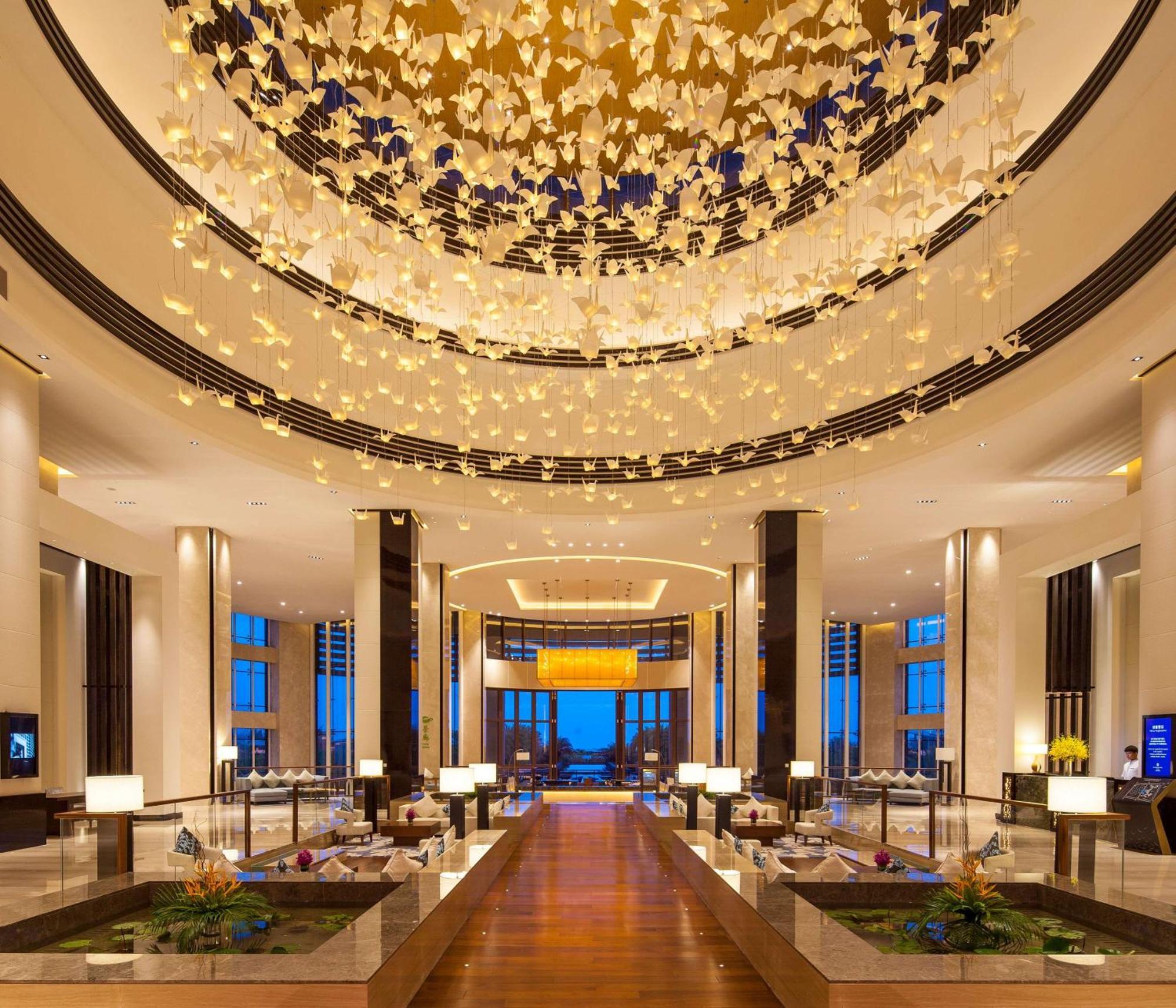 Thousand Cranes Sanya Yazhou Bay Int'L Exchange Centre,Curio By Hilton מראה חיצוני תמונה