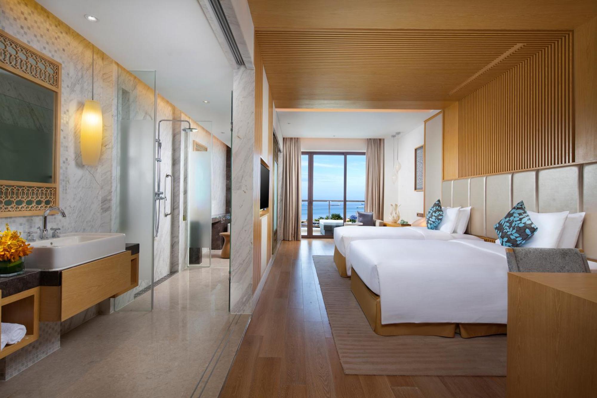 Thousand Cranes Sanya Yazhou Bay Int'L Exchange Centre,Curio By Hilton מראה חיצוני תמונה